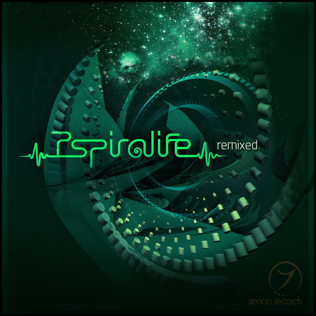Pspiralife Remixed album cover